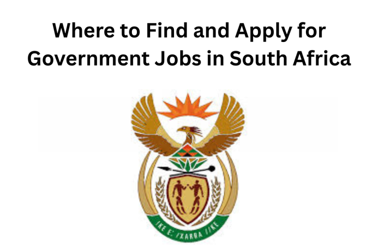 Where to Find and Apply for Government Jobs