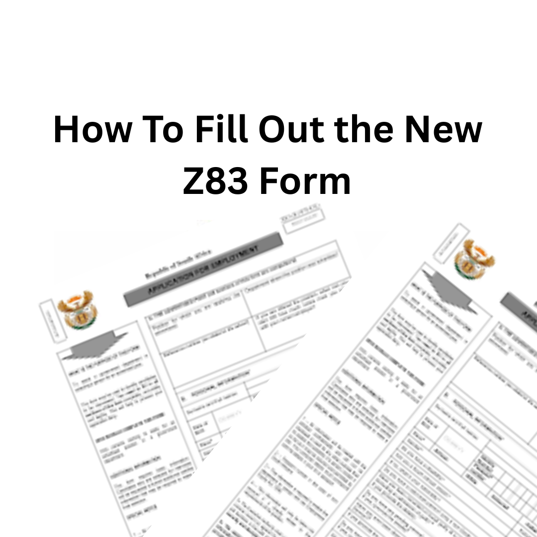 How to fill out the new Z83 form step-by-step guide